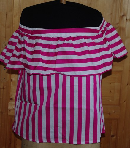 Blouse bardot volantée - ,