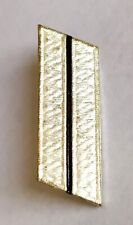 FRANCE: Galon métallique Maréchal des Logis, 32 x 12 mm, avec pattes de fixation