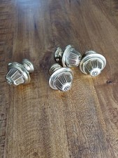 4 POMME DE PIN BOULE MONTEE ESCALIER BARRE DE RIDEAU EN LAITON