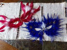 masque de carnaval,plumes,loup,déguisement,Venise