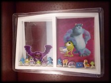 FEVES ARGUYDAL 2013 COFFRET CADRE MIROIR MONSTRES ACADEMY 12 HEROS DISNEY PIXAR