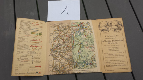 Ancienne carte michelin - ancienne,