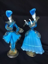couple marquis marquise venise verre murano parfaite etat 