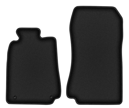 Tapis avant velours noirs