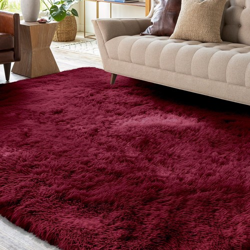 Tapis shaggy doux moelleux - tapis,