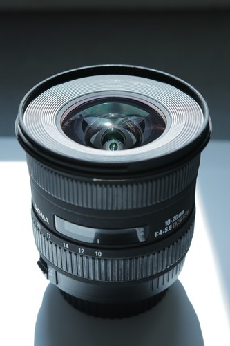 Objectif sigma 20 - sigma, 10-20