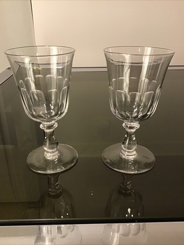 Verres cristal taillé - 2,