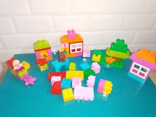 221241 Lego DUPLO lot de pièces briques petites maisons etc vrac