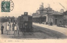 CPA 28 DREUX / LA GARE / TRAIN
