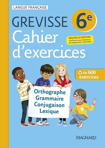 Cahier grevisse français - cahier,