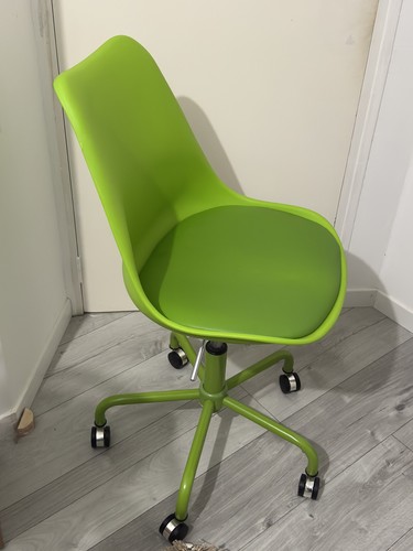 Chaise bureau verte design - chaise, de