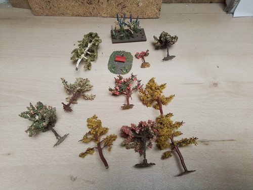 Diorama decor 9 - ho, arbres