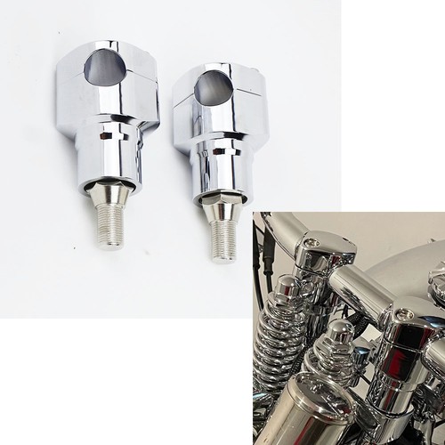 Aluminum handlebar risers - 2.5",