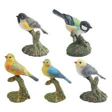 Figurines d'oiseaux réalistes