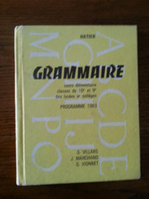 grammaire CE1 CE2 G.Villars
