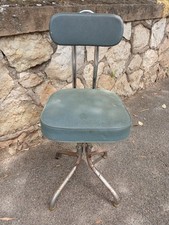 Chaise fauteuil industriel pullman roneo bureau atelier vintage 1950s