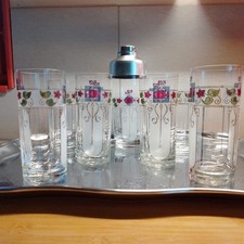 Service à cocktail - cristal