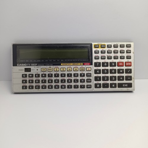 Casio 880p personal - casio, fx-880p