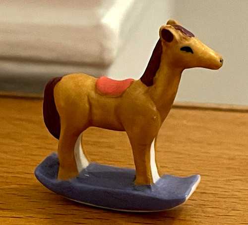 Fève mat jouet - fève, cheval