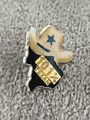 Pin vintage 101 texan - 101%,