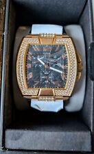 Montre Guess Originale Femme - Acier Couleur Noir et Or - Cadran à Strass