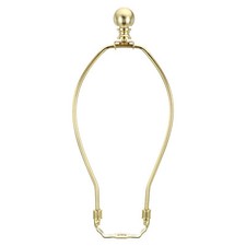 9 Pouce Lampe Harpe Trousse Épi Faîtage, 1 Set Détachable Abat-jour Support Doré