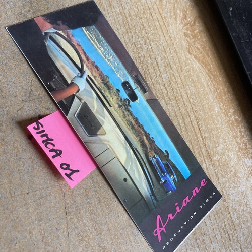 Simca ariane prospectus - ariane,