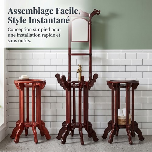 Meuble lavabo style - lavabo, industriel