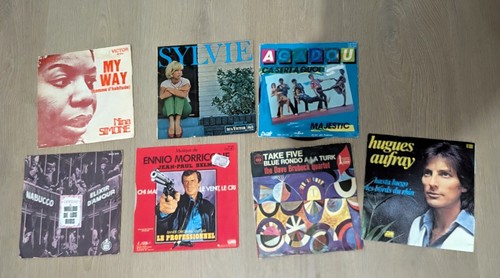 Lot anciens disques - 7,