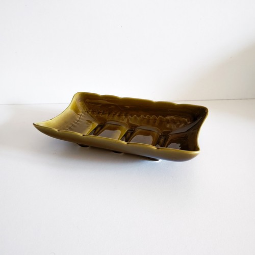 Plat asperges faience de - plat,