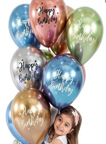 Lot ballons latex - de,