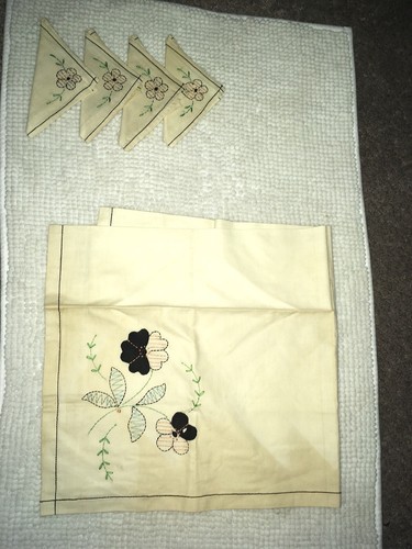 Antique vtg embroidered - antique,