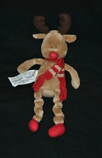 Peluche doudou cerf élan