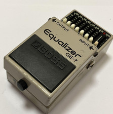BOSS GE-7 Equalizer Guitar Effect Pedal 1995 #656 ACA 12V DHL Express or EMS