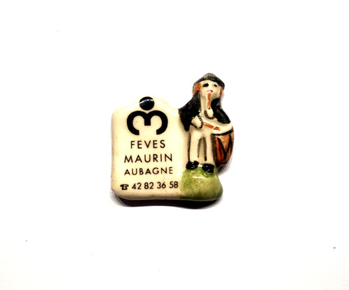 Fève maurin personnalisée - fève,