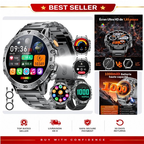 Montre connectée homme hirreo - connectée,