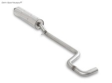 Silencieux Avant En Acier Inoxydable Pour Audi A3 8V Sportback 1.4L E-Tron