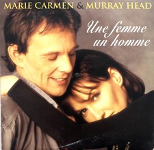 Marie Carmen & Murray Head ‎CD Single Une Femme Un Homme - France (G+/EX)