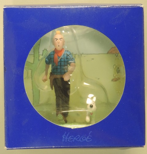 Herge tintin scene - scene, pvc