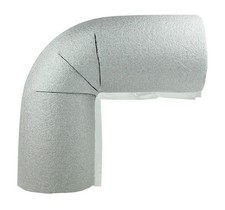 5 X Isolation Tuyau Pe Coude