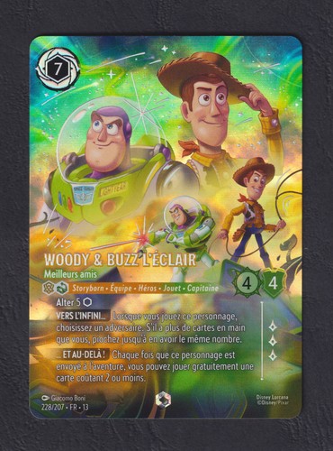 Lorcana woody buzz - &,
