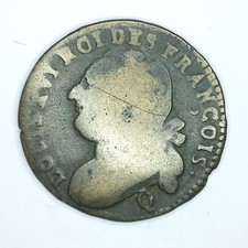 Pièce 12 Deniers 1792 Q Louis