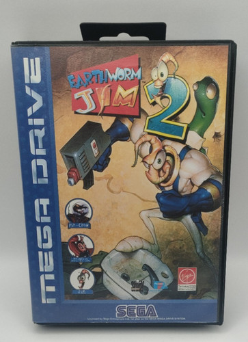 Earthworm jim sega mega - earthworm, 2