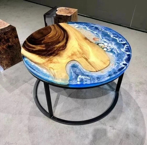 Ocean wave blue epoxy resin - ocean,