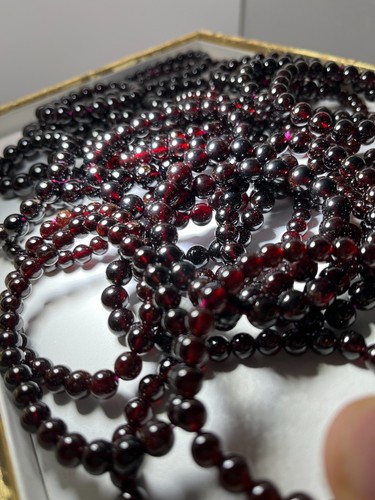 Grenat rouge bracelet - rouge,