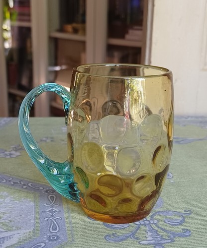 Ancien verre chope - chope, sand