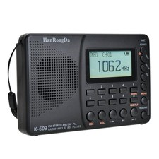 Enregistreur USB à ondes courtes radio numérique Bluetooth AM FM SW pour un