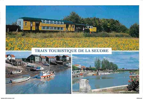Carte postale trains - postale,