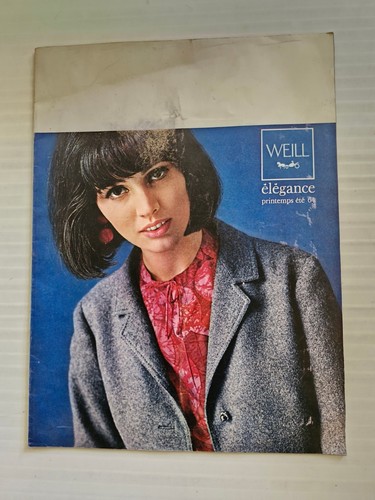 Ancien catalogue mode - mode, weill