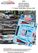 DECALS 1/43 REF 2870 CITROEN